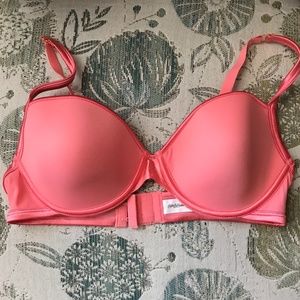 Gorgeous coral pink bra - size 36C